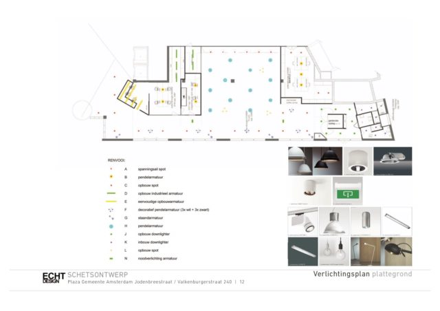 Foto Ontwerpplan Jodenbreestraat/Valkenburgerstraat Gemeente Amsterdam